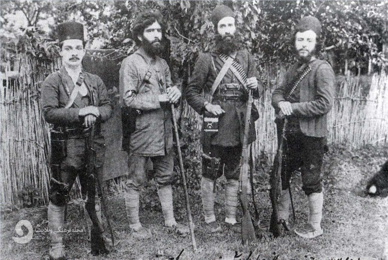 دکتر حشمت و یاران میرزا کوچک خان